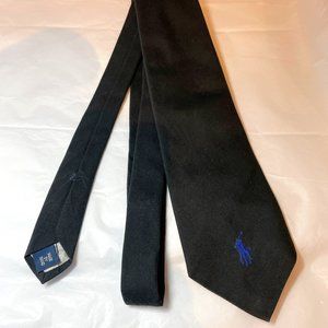 Polo By Ralph Lauren Men's Logo Tie Made In USA
